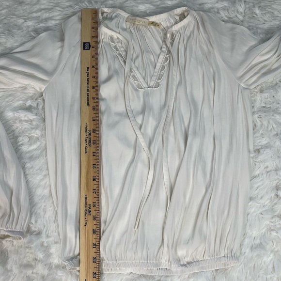 Ramy Brook | Long Sleeve Tassel Tie Blouse - Picture 8 of 8